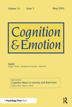 Paperback Cognitive Biases in Anxiety and Depression: A Special Issue of Cognition and Emotion Book