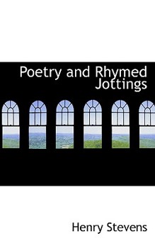 Paperback Poetry and Rhymed Jottings Book