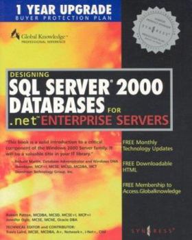 Paperback Designing SQL Server 2000 Databases Book