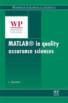 Hardcover Matlab(r) in Quality Assurance Sciences Book