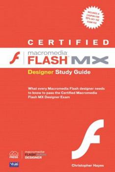 Paperback Certified Macromedia Flash MX Designer Study Guide Book