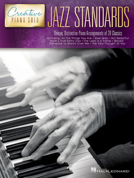 Paperback Jazz Standards - Creative Piano Solo Book