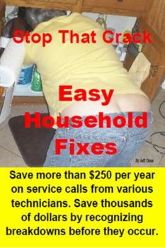 Paperback Stop That Crack! Easy Household Fixes Book