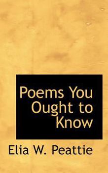 Poems You Ought to Know