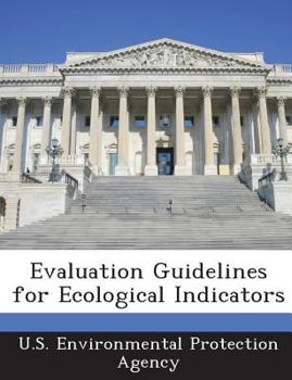 Paperback Evaluation Guidelines for Ecological Indicators Book