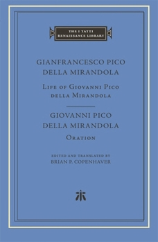 Hardcover Life of Giovanni Pico Della Mirandola. Oration [Latin] Book