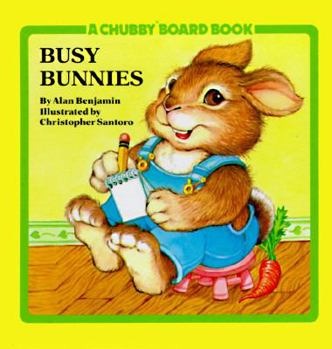 Hardcover Busy Bunnies Book