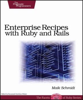 Paperback Enterprise Recipes with Ruby and Rails Book
