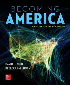 Hardcover Becoming America Book