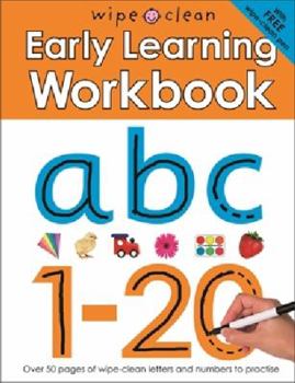 Spiral-bound Wipe Clean Early Learning Work Book