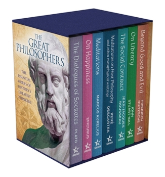 Hardcover The Great Philosophers Collection: Deluxe 7-Book Hardcover Boxed Set Book