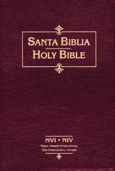 Hardcover Biblia Bilingue-PR-Nu/NIV = Bilingual Bible-PR-Nu/NIV [Spanish] Book