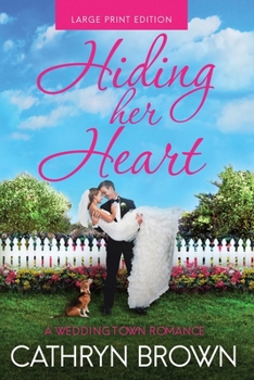 Paperback Hiding her Heart - LARGE PRINT [Large Print] Book