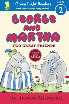 George and Martha Two Great Friends Early Reader (George and Martha) - Book  of the George and Martha