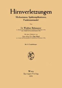 Paperback Hirnverletzungen: Mechanismus, Spätkomplikationen, Funktionswandel [German] Book