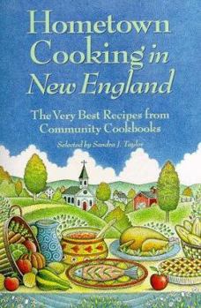 Paperback Hometown Cooking in New England Book