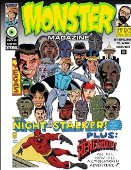 Paperback MONSTER MAGAZINE NO.6 COVER B by STERLING CLARK Book