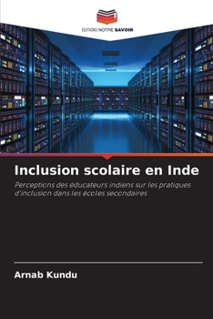 Paperback Inclusion scolaire en Inde [French] Book
