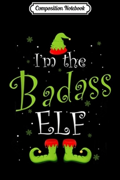 Paperback Composition Notebook: I'm The Bangladeshi Elf Christmas Gift Xmas Family Journal/Notebook Blank Lined Ruled 6x9 100 Pages Book