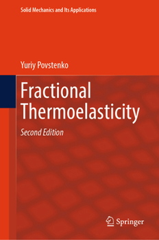 Hardcover Fractional Thermoelasticity Book