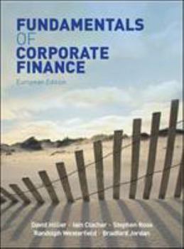 Paperback Fundamentals of Corporate Finance: European Ed.. by David Hillier, Iain Clacher Book
