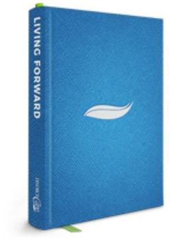Hardcover Living Forward: A Guided Journal by DivorceCare – A Christ-Centered Journal to Help You Pick Up the Pieces After Separation or Divorce, with Biblical Prompts for Healing, Emotional Clarity, and Hopeful Recovery in a Silver-Embossed Hardcover Edition Book