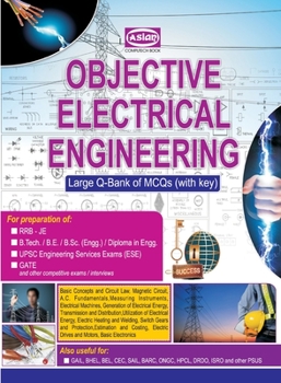 Paperback Q-Bank McQs Rrb with Key Electrical Engg. Objective Book