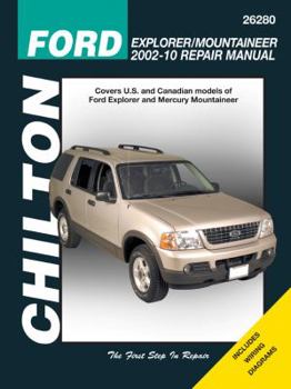 Paperback Ford Explorer/Mountaineer 2002-10 Repair Manual Book