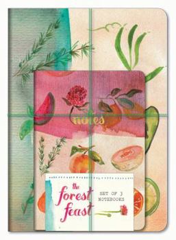 Diary The Forest Feast Notebooks (Set of 3) Book