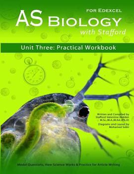 Paperback AS Biology With Stafford: Unit 3: Practical Workbook Book