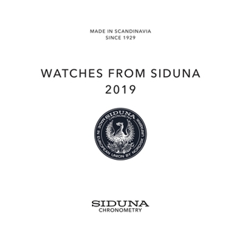 Paperback Watches from Siduna, 2019 Book