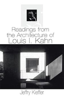 Paperback Readings from the Architecture of Louis I. Kahn Book