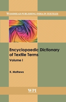 Hardcover Encyclopaedic Dictionary of Textile Terms: Four Volume Set Book