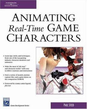 Paperback Animating Real-Time Game Characters [With CDROM] Book