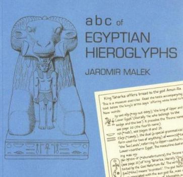 Paperback ABC of Egyptian Hieroglyphs Book