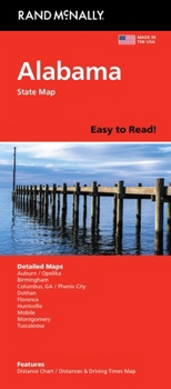 Loose Leaf Rand McNally Easy to Read: Alabama State Map Book