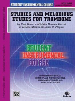 Paperback Student Instrumental Course Studies and Melodious Etudes for Trombone: Level III Book