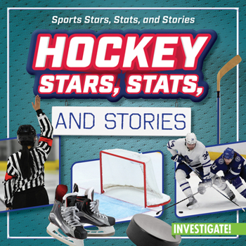 Library Binding Hockey Stars, Stats, and Stories Book