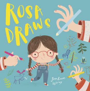Hardcover Rosa Draws Book