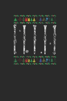 Christmas Clarinet: Dotted Bullet Notebook (6" x 9" - 120 pages) ~ Christmas Themed Notebook for Daily Journal, Diary, and Gift