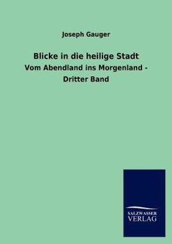 Paperback Blicke in die heilige Stadt [German] Book