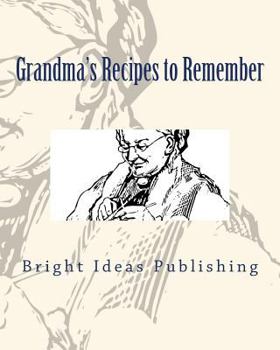 Paperback Grandma's Recipes to Remember Book