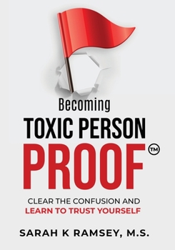 Paperback Becoming Toxic Person Proof, Large Print Book