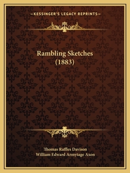 Paperback Rambling Sketches (1883) Book