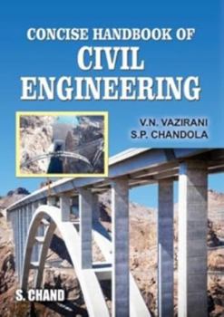 Hardcover Concise Handbook of Civil Engineering Book