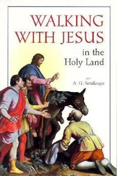 Paperback Walking with Jesus in the Holy Land Book