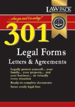 Paperback 301 Legal Forms, Letters and Agreements Book