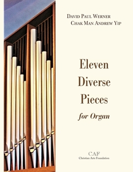 Paperback Eleven Diverse Pieces for Organ Book
