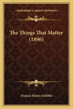 The Things That Matter