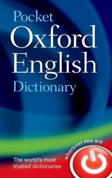 Hardcover Pocket Oxford English Dictionary Book